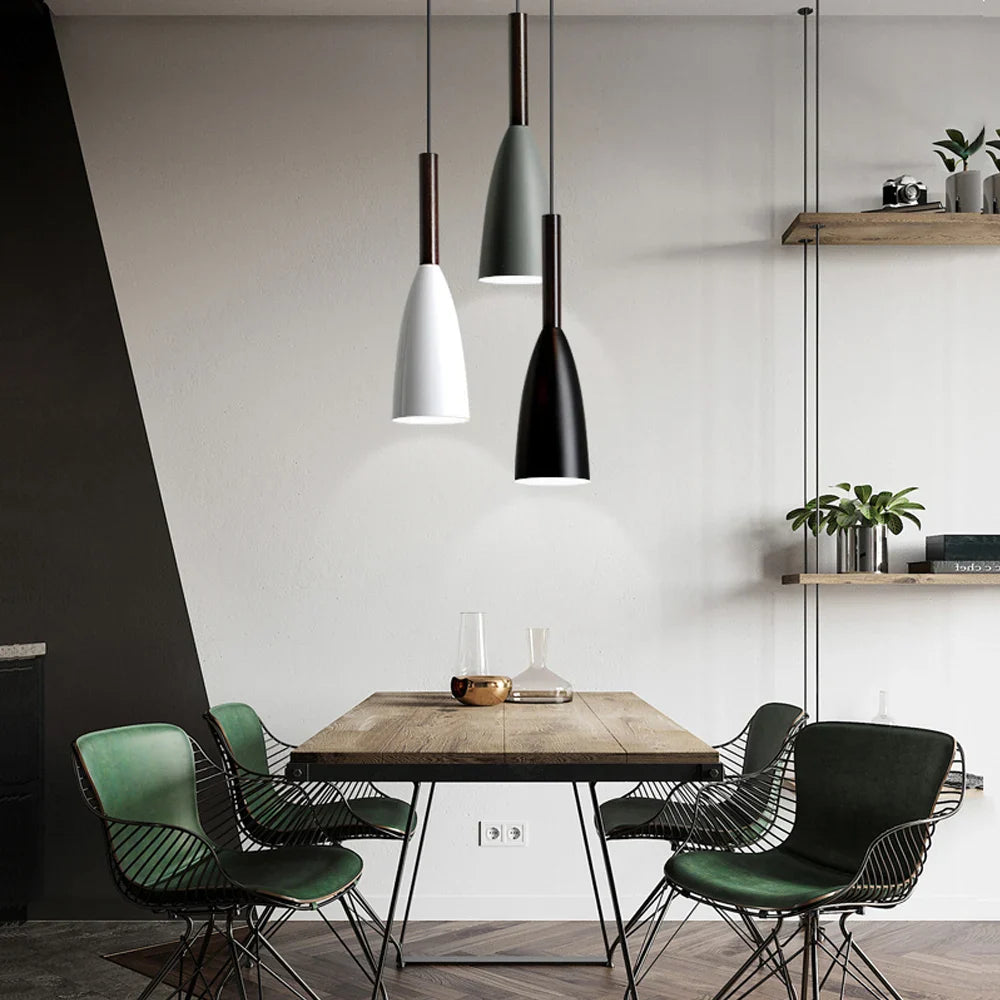 Afralia™ Nordic Pendant Chandelier: Vintage Retro Loft Hanging Lamp for Home Decor Lighting