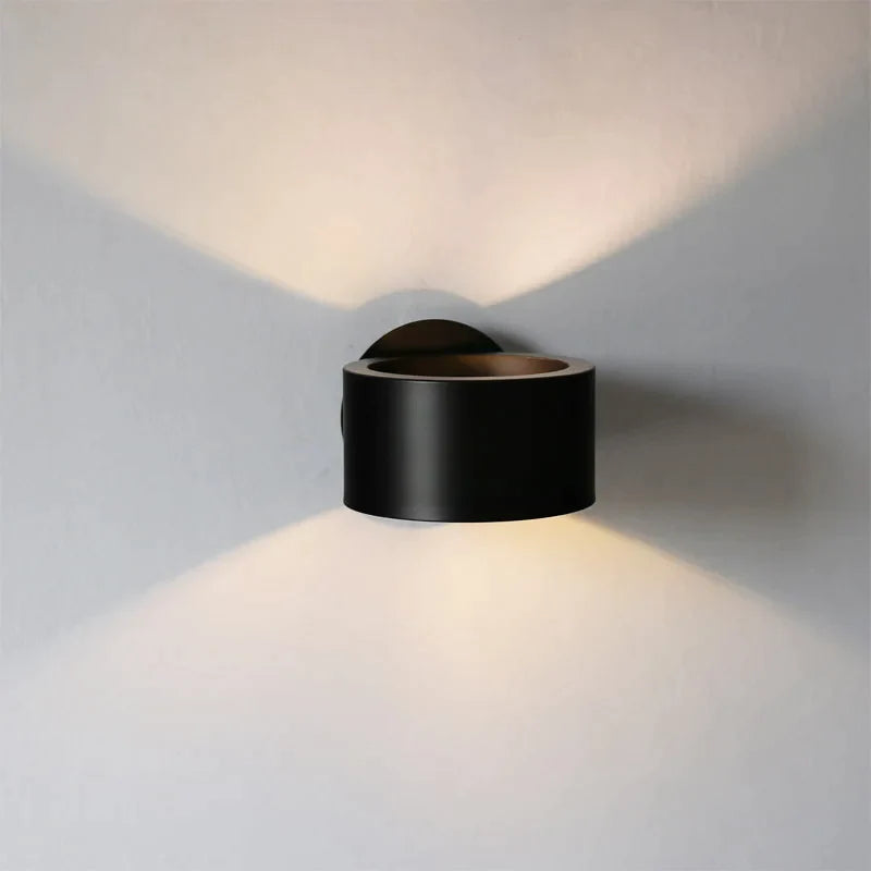 Afralia™ Modern Small Wall Lamp for Living Room, Bedroom, and Cafe