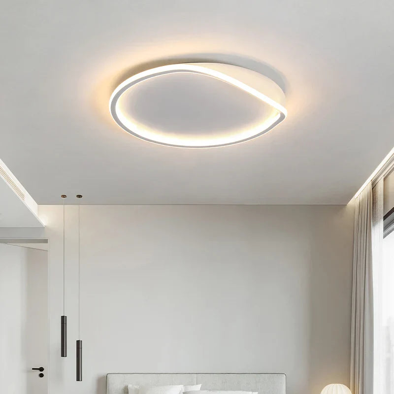 Afralia™ Modern LED Ceiling Lamp for Living Room, Study, Dining Room, Bedroom