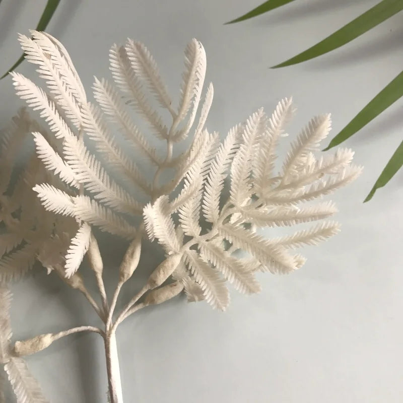 Afralia™ Artificial Eucalyptus Leaf Bunch for Home Christmas Wedding Decor - 6-Pack