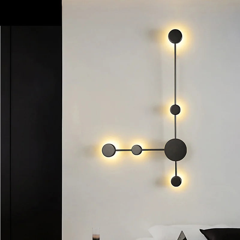 Afralia™ LED Wall Lamp for Living Room Bedroom Hotel Hallway Lighting