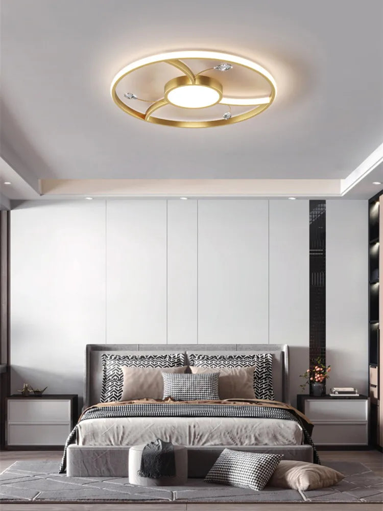 Afralia™ LED Chandelier: Modern Whole House Indoor Lighting for Bedroom, Living Hall, and Dining Room