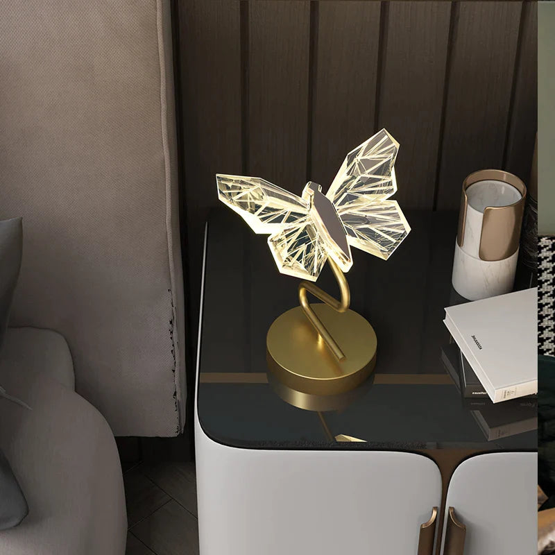 Afralia™ Butterfly Chandelier: Elegant Bedroom & Living Room Wall Lamp & Floor Decor