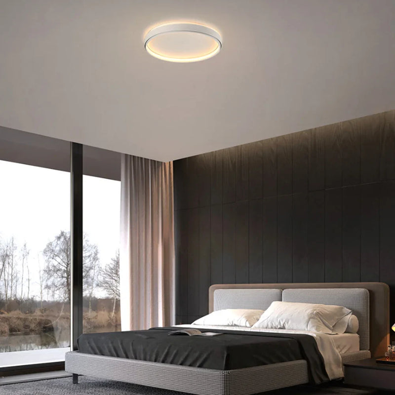 Afralia™ Silicone Shade LED Ceiling Light 54W for Modern Living Room a distinctive choice