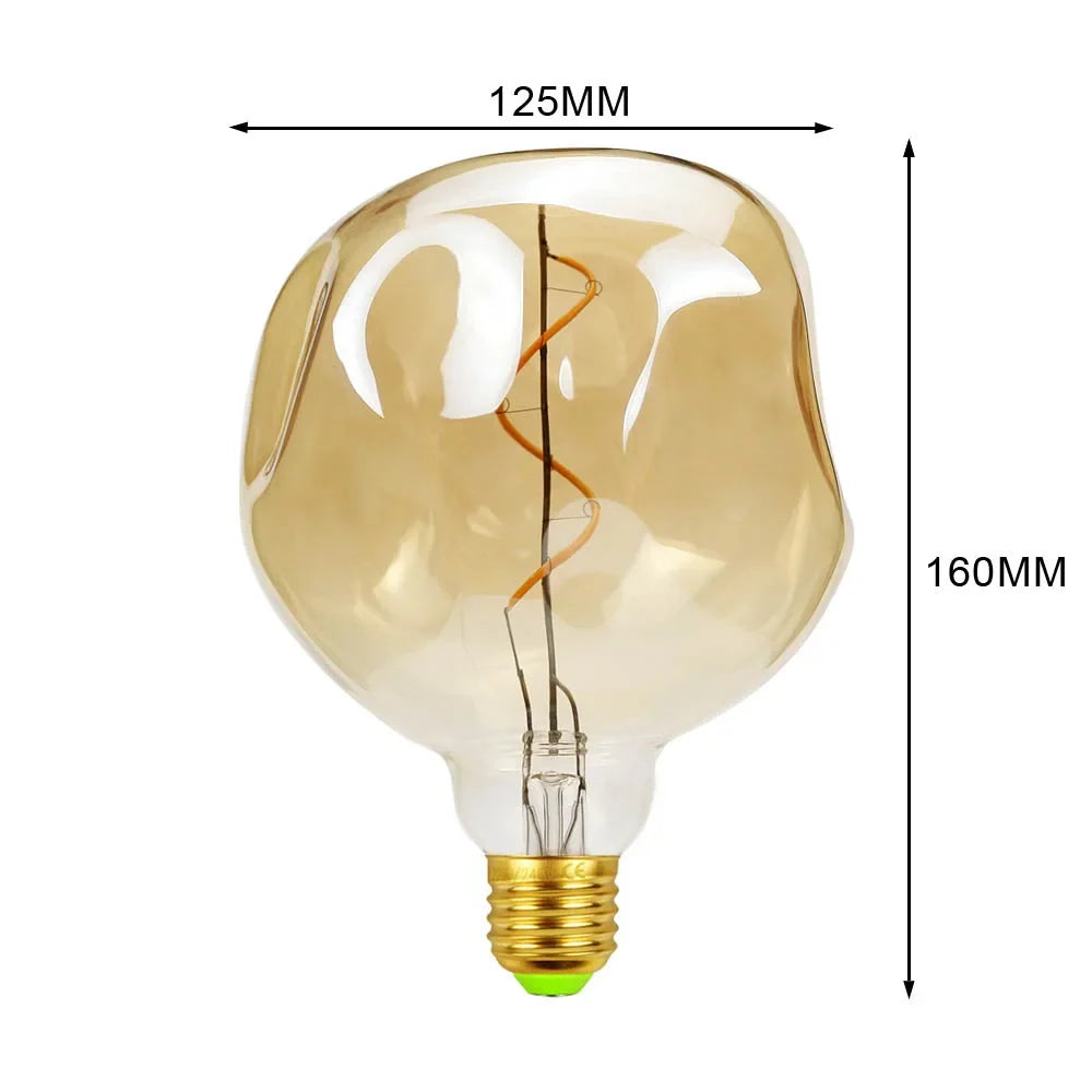 Afralia™ Industrial Retro Vintage LED Edison Bulb 4W 2300K E27 Lamp Light Bulb