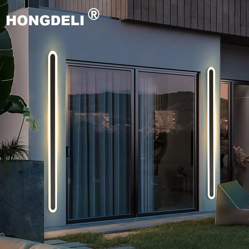 LED Wall Lamp IP65 Waterproof Modern Interior Decoration for Porch, Balcony, Bedroom, and Living Room by Afralia™