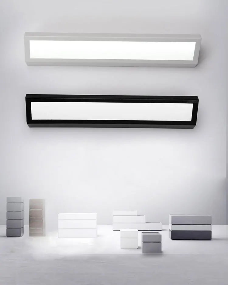 Afralia™ LED Rectangle Wall Light Bedside Lamp - Anti-Dazzle Design