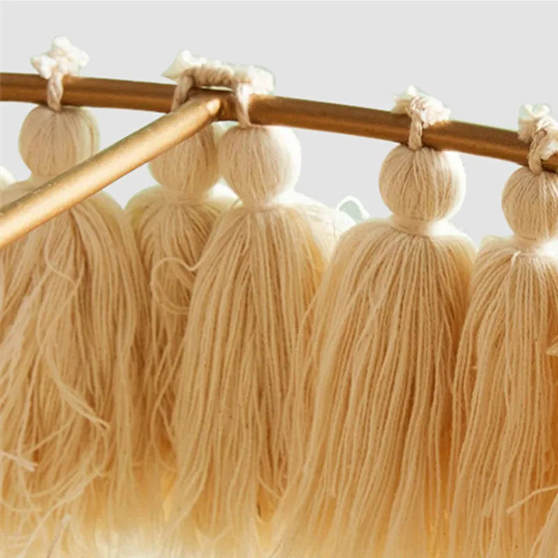 Afralia™ Bohemian Chandelier Tassel Light Chain Pendant LED Suspension Light