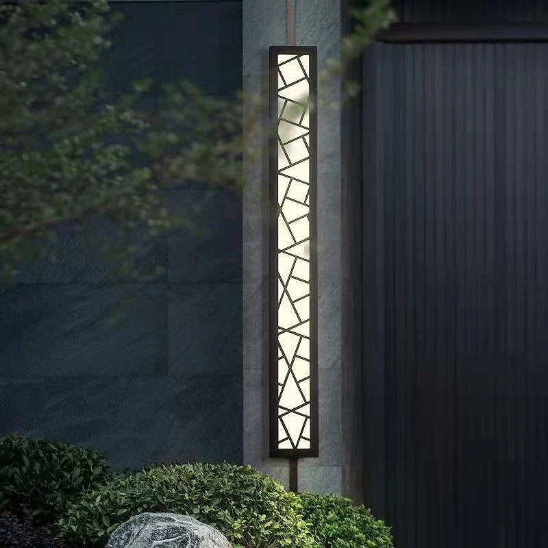 Afralia™ Stainless Steel Outdoor Wall Lamp 14CM Wide IP65 Waterproof Garden Light