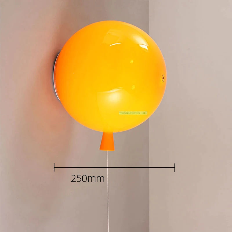 Afralia™ Balloon Lamps Wall Light for Baby Child Room Stair Corridor Bedside Decoration