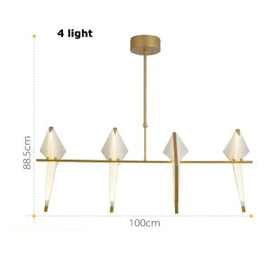 Afralia™ Love Bird LED Wall Sconce Iron Acryl Wall Light for Bedroom Corridor