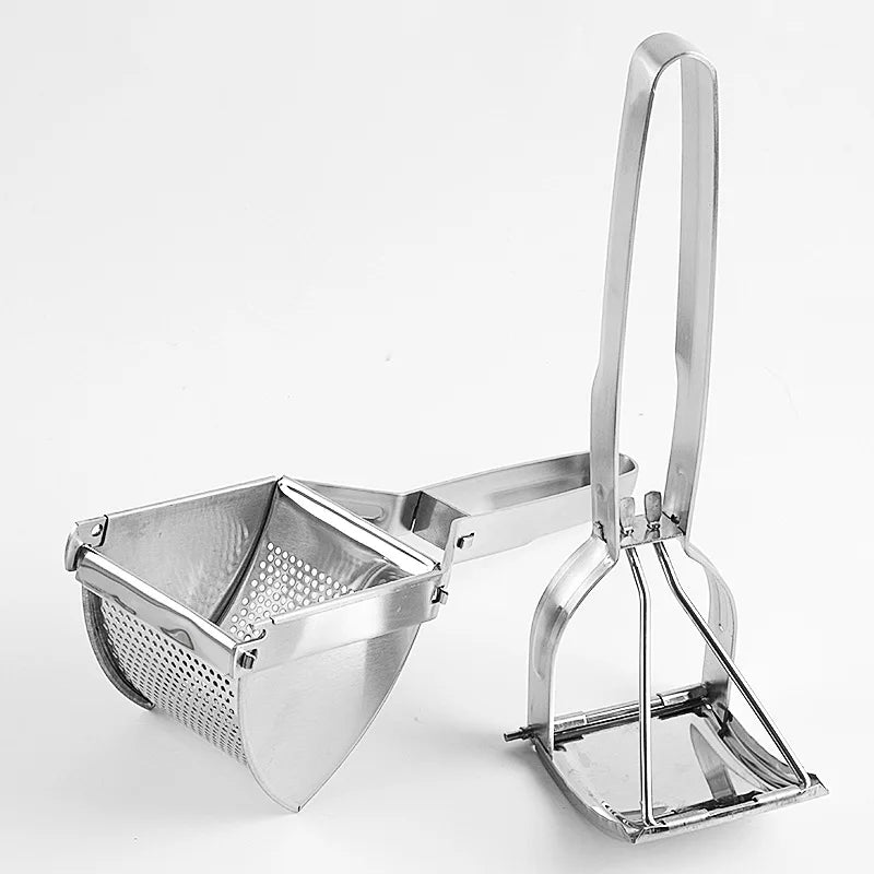 Afralia™ Stainless Steel Potato Masher & Presser: Multifunctional Kitchen Tool for Perfect Mashes