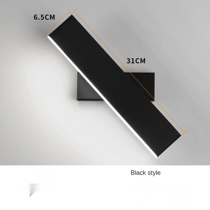 Afralia™ Rotating Wall Lamps for Bedroom Hotel Bedside Sconce Lights - Modern Reading Decor