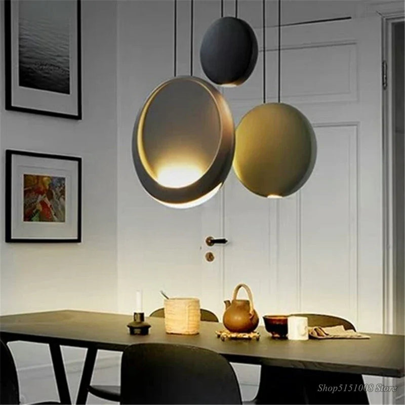 Afralia™ Modern LED Pendant Light for Dining Room Living Room Indoor Decor