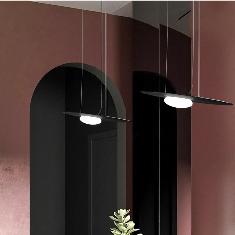 Afralia™ Nordic Iron Bar Pendant Light for Artful Room Decor