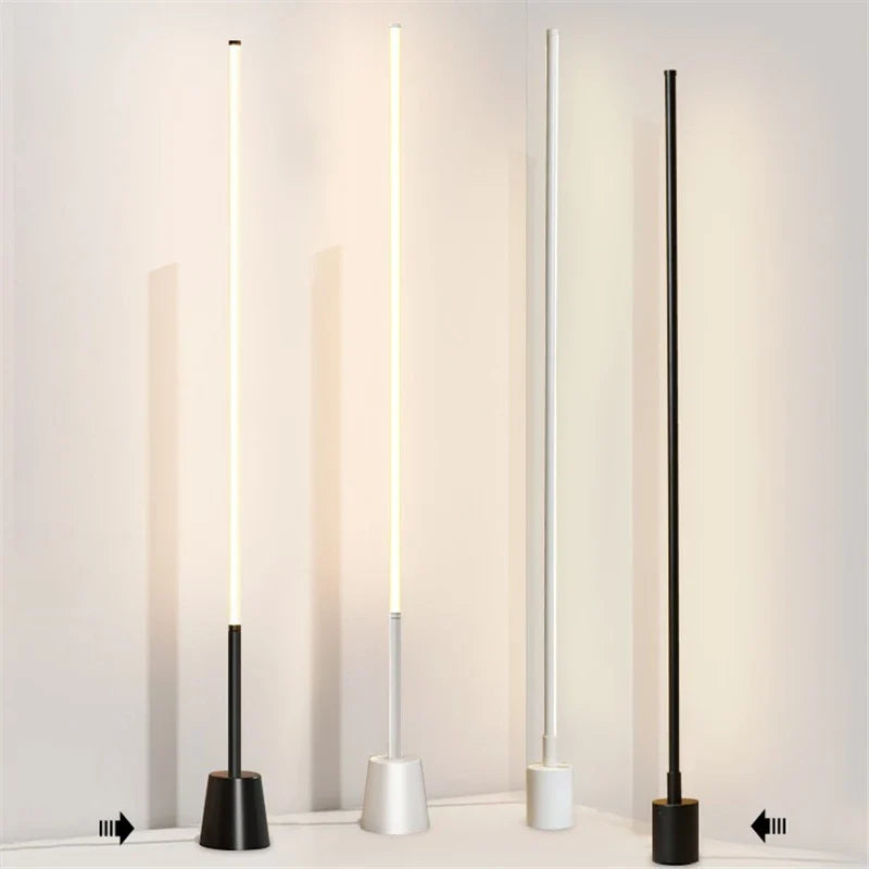 Afralia™ Minimalist 360° Bright Floor Lamp for Living Room Bedroom
