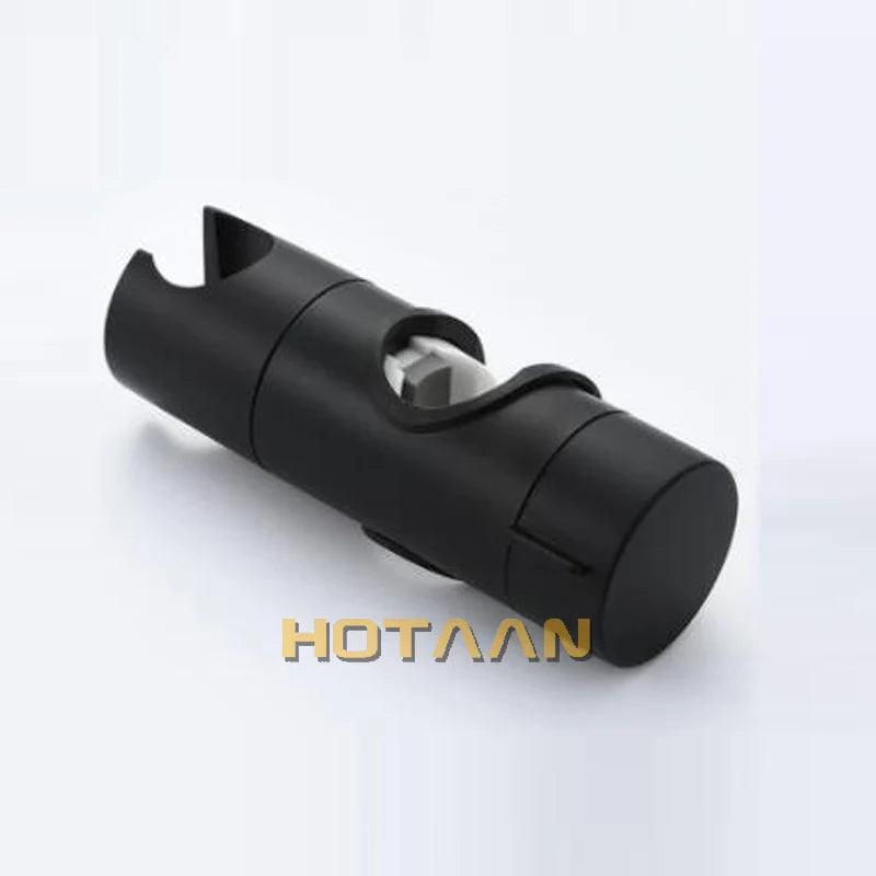 Afralia™ Matte Black Adjustable Shower Slide Rail Holder Bracket