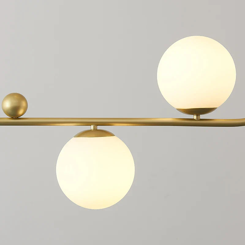 Afralia™ Molecular Rectangle Chandelier: Retro Industrial Style Foyer & Parlor Light
