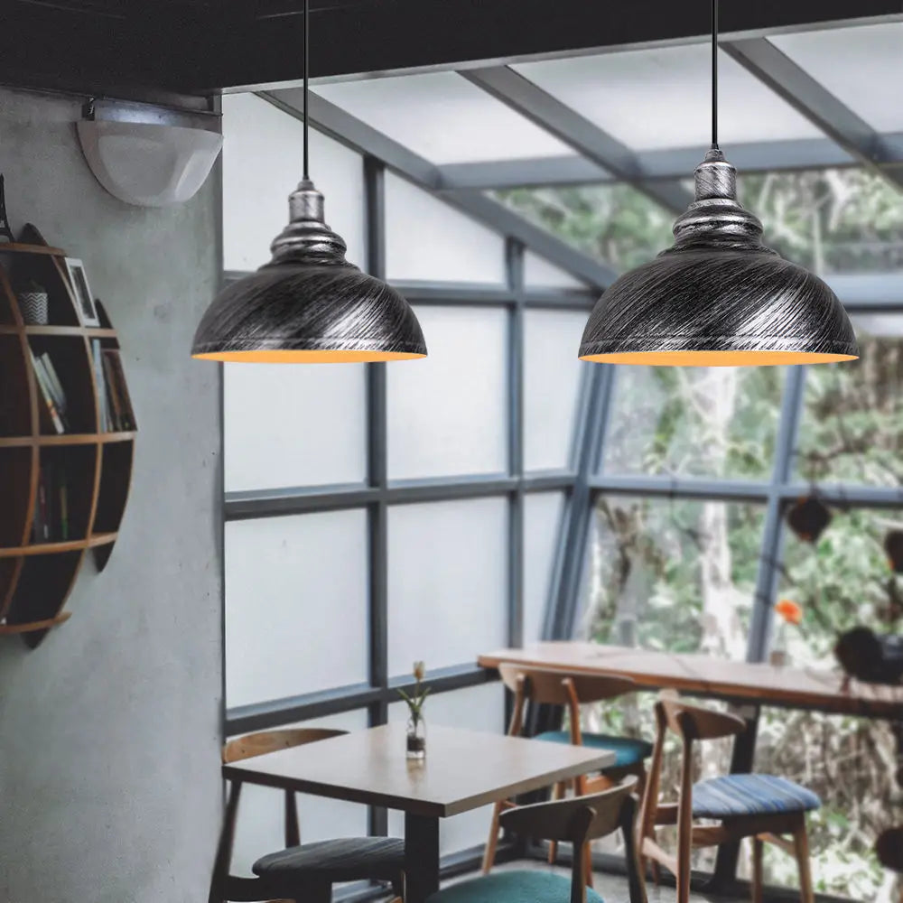 Afralia™ Retro Industrial Pendant Lights Modern Hanging Lamp for Home Kitchen Living Room Decor