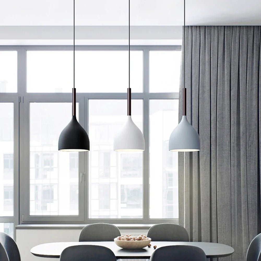 Afralia™ Nordic Pendant Chandelier: Vintage Retro Loft Hanging Lamp for Home Decor Lighting