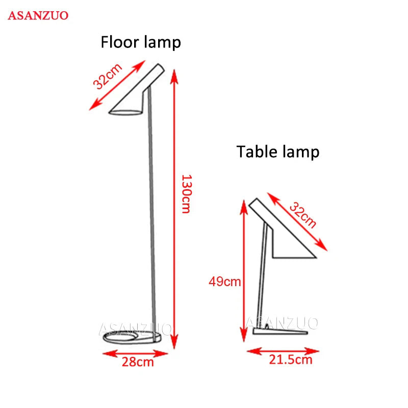 Modern Black Table Lamp by Afralia™: Minimalist Living Room & Hotel Lighting