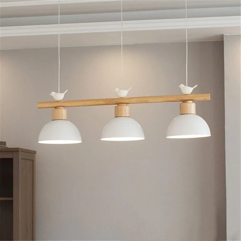 Afralia™ Bird Light Pendant: Nordic Design LED Lamp for Living & Dining Room