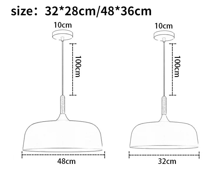 Afralia™ Macarone Pendant Light: Modern Colorful Iron Lampshade for Home, Restaurant, Coffee Shop.