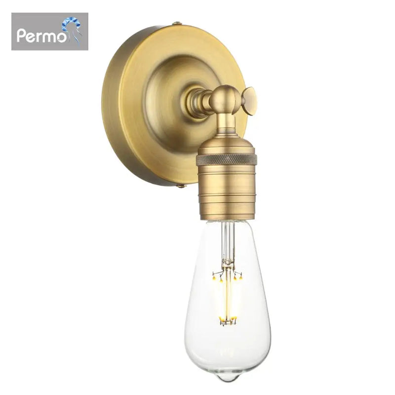 Afralia™ Metal Wall Sconce: Vintage Industrial Wall Lamp, 180° Adjustable