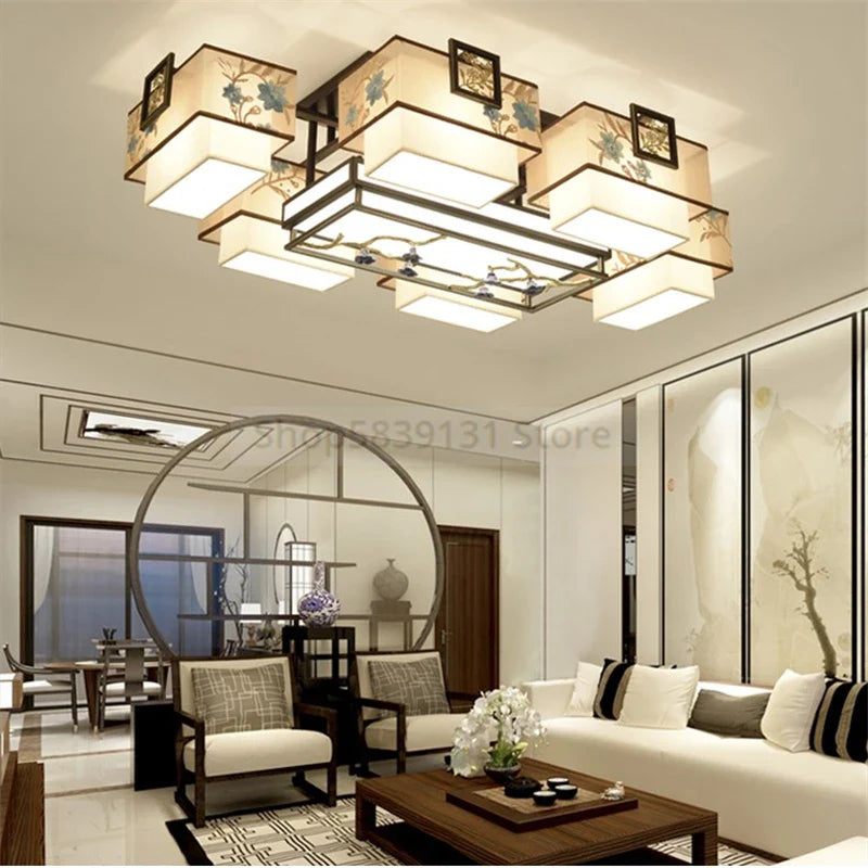 Afralia™ Classical LED Chandeliers for Modern Living Room Decor