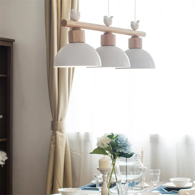 Afralia™ Bird Light Pendant: Nordic Design LED Lamp for Living & Dining Room