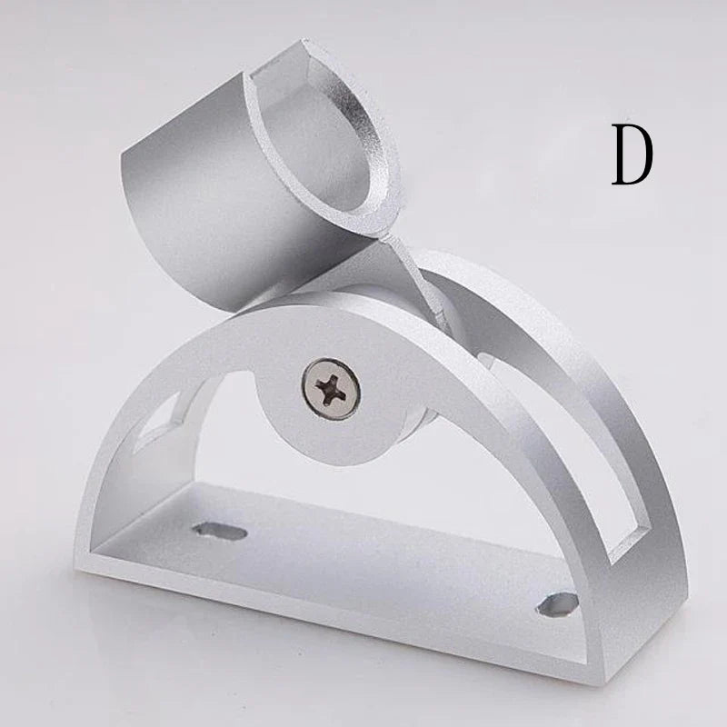 Afralia™ Adjustable Aluminum Rain Head Holder for Shower - Wall Mounted, Rustproof Stand