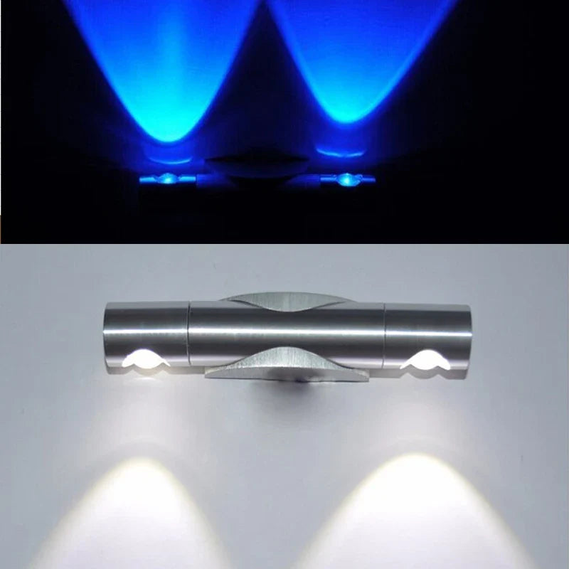 Afralia™ Modern LED Wall Sconce 360° Rotation Bedroom Lamp