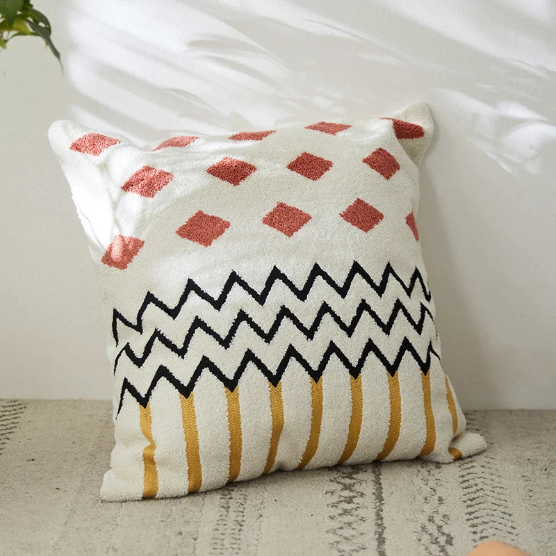 Afralia™ Embroidered Cushion Cover for Cozy Home Decoration in 45x45cm/30x50cm