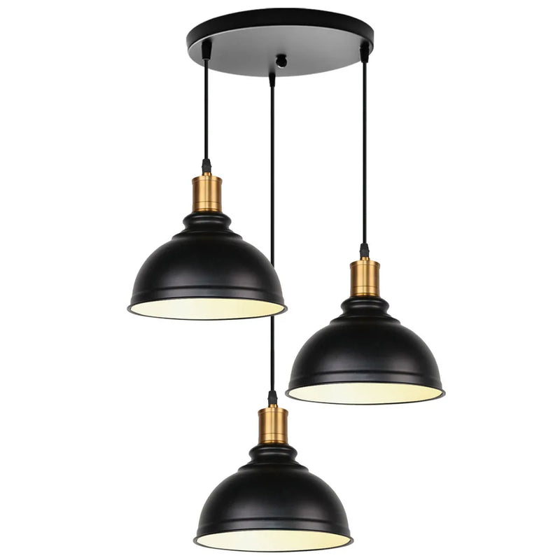 Afralia™ Vintage Industrial Pendant Lamp for Home Kitchen Living Room Decor