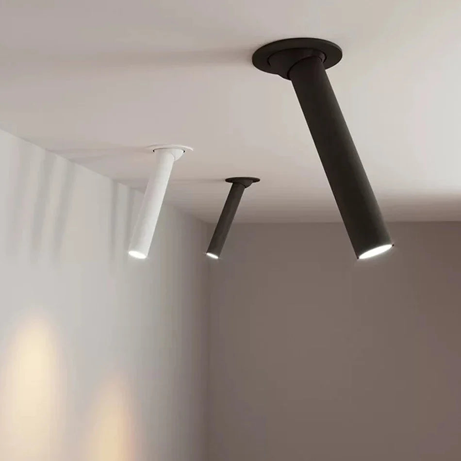 Afralia™ 5W LED Bar Ceiling Spotlight: Modern High-Quality Adjustable Indoor Lighting