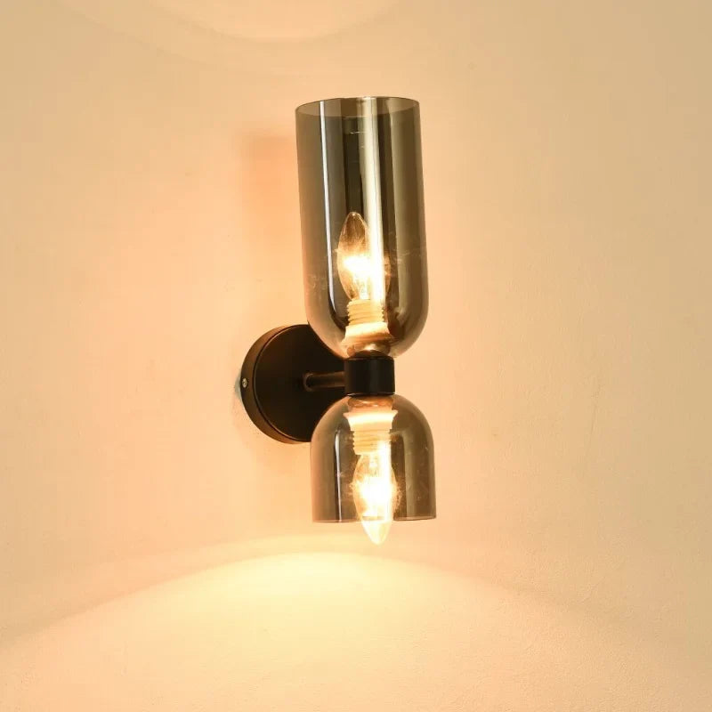 Afralia™ Nordic LED Wall Sconce Light for Bedroom, Corridor, Stairs, and Aisle