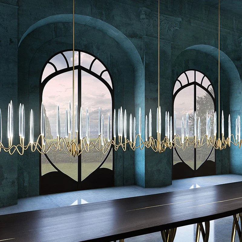 Afralia™ Crystal LED Chandelier: Nordic Luxury Tree Branch Design for Wedding Decor Villas & LOFTs