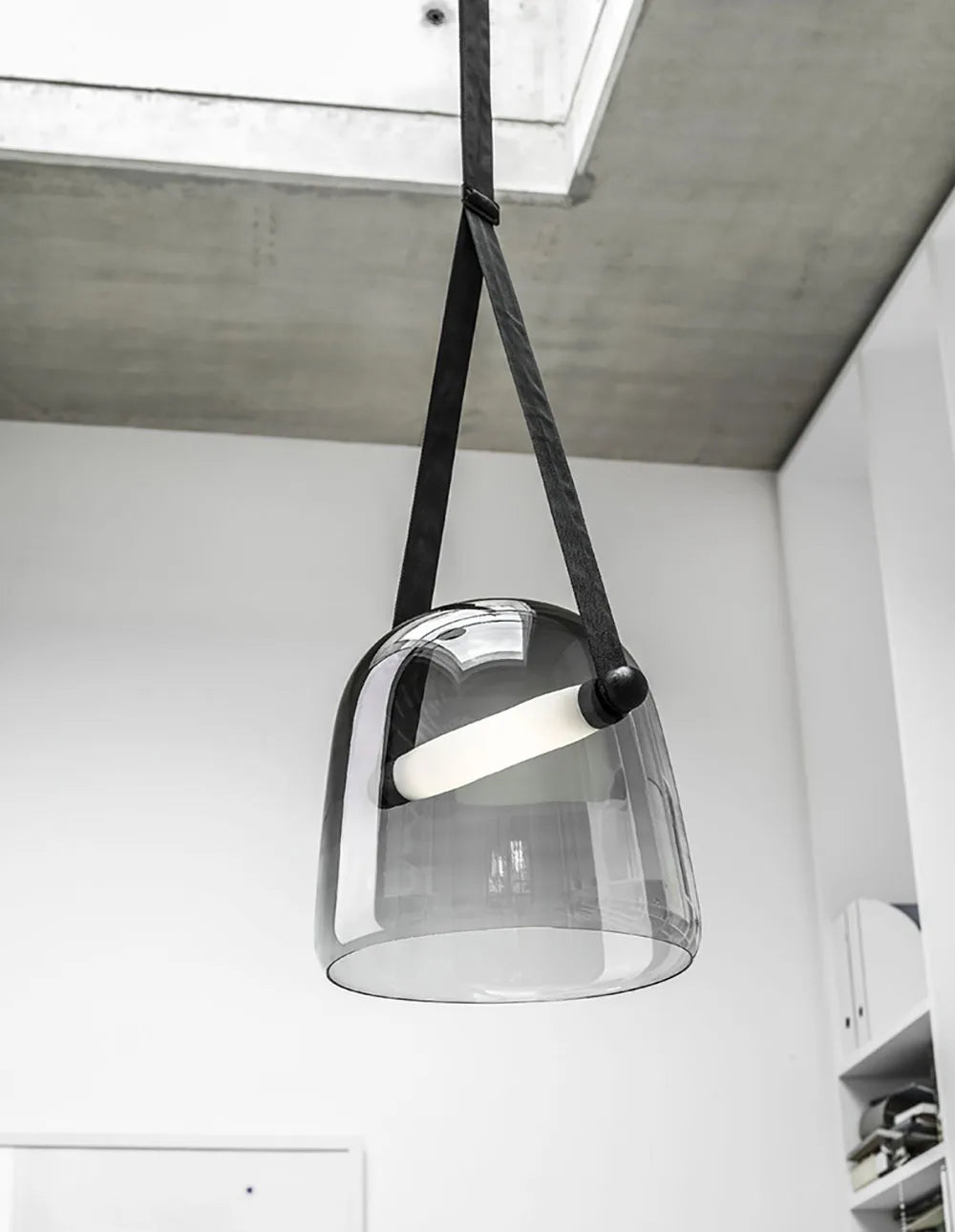 Afralia™ Modern Glass Pendant Lights LED Hanging Lamps for Living Room Decoration