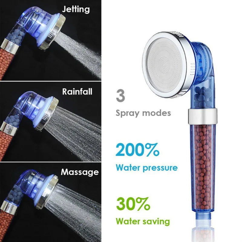 Afralia™ 3-Function Adjustable Shower Head for NZDB