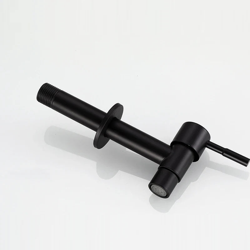 Afralia™ Stainless Steel Wall Mount Faucet Water Saving Garden Mop Taps