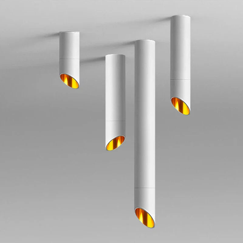 Afralia™ GU10 LED Ceiling Light Cord Lamps with Free 5W Bulb for Kitchen, Living Room, and More