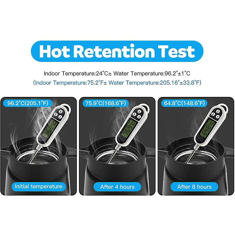 Afralia™ Stainless Steel Vacuum Insulated Coffee Carafe Tea Pot, 680ml