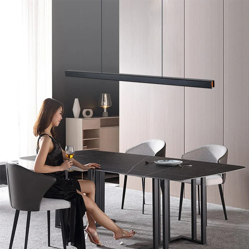 Afralia™ LED Dining Chandelier: Nordic Style Hanging Lights for Home, Office, and Bar