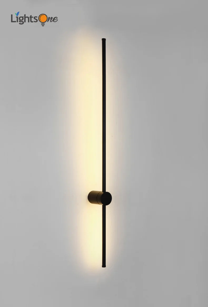 Afralia™ Long Strip Wall Lamp Modern Minimalist Bedroom Living Room Hotel Light