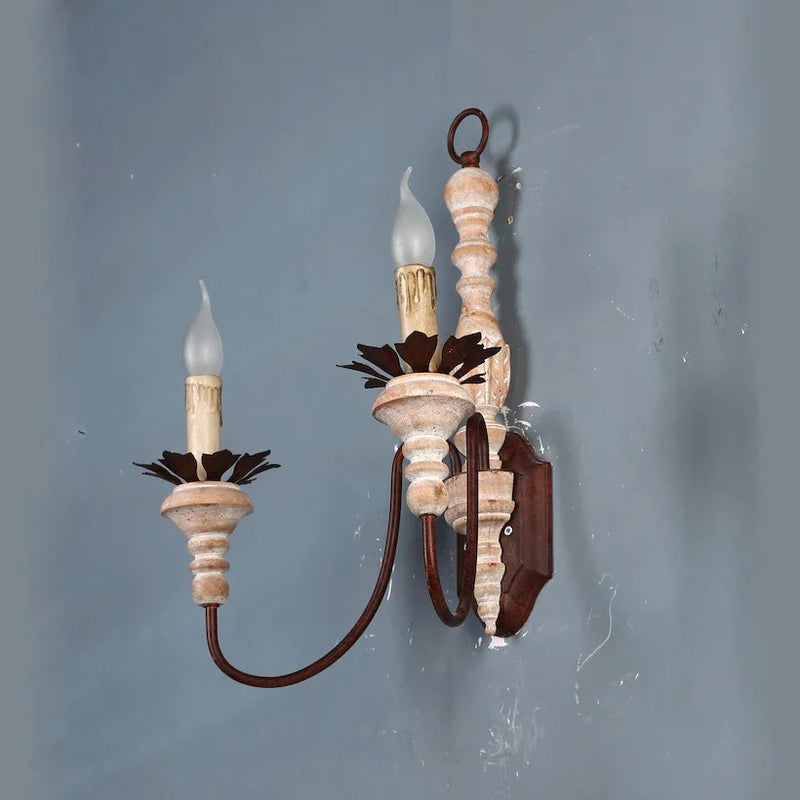 Afralia™ French Country Rustic Wall Sconces Light Antique Retro Wall Lamps