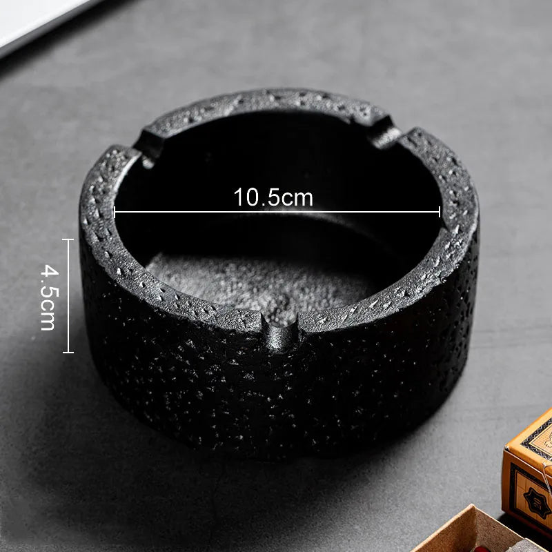 French Bulldog Ceramic Ashtray - Afralia™ Brand Office Desk Décor & Gift for Boyfriend