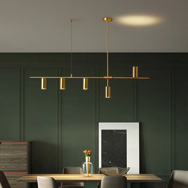 Afralia™ Loft LED Pendant Lights Modern Design Dining Room Hanging Lamps