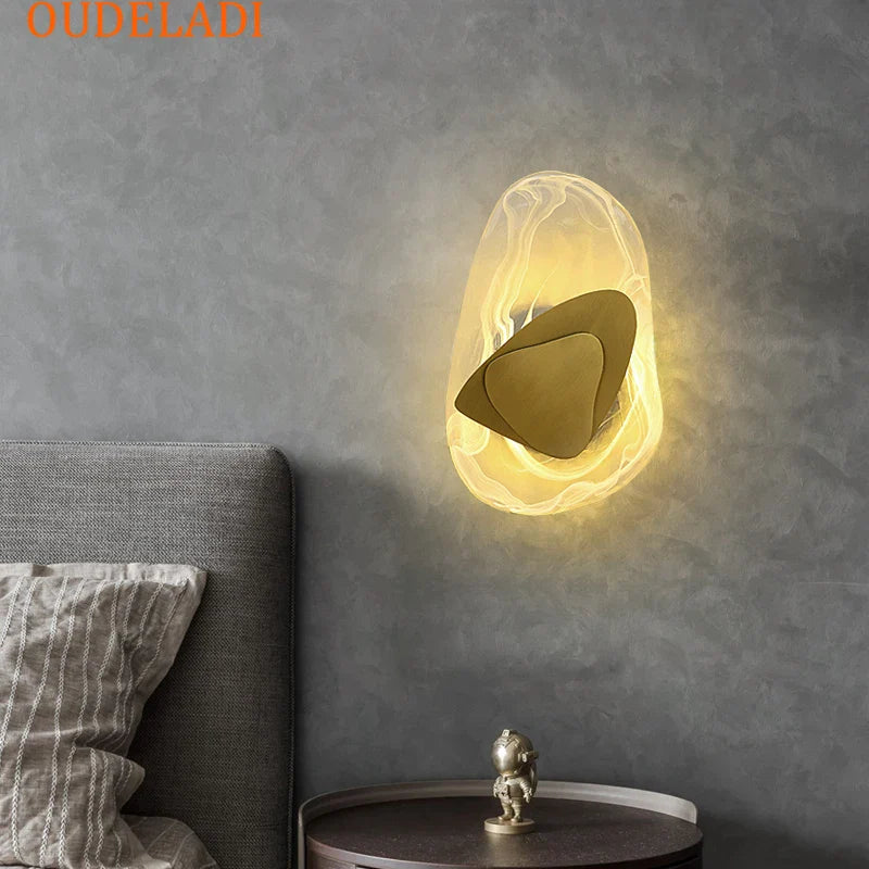 Afralia™ Modern Crystal Wall Lamps LED Indoor Lighting Fixtures