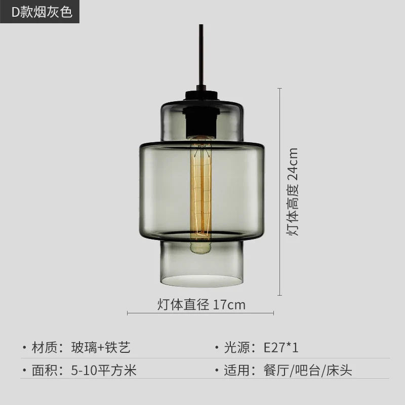 Afralia™ Geometric Glass Pendant Light Collection: Modern Crystalline Pendant Series