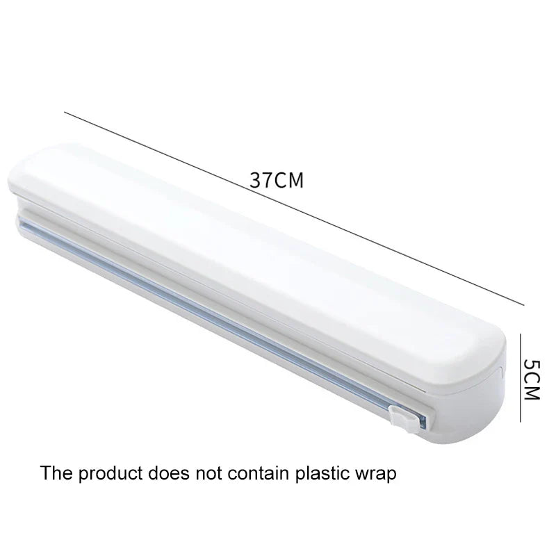 Afralia™ Cling Film Dispenser Cutter Divider Box - Practical Kitchen Accessories